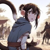 Concerned Monkey Monk
