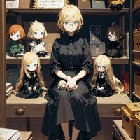 Joyce and Her Many Dolls