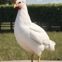 White Leghorn Hen